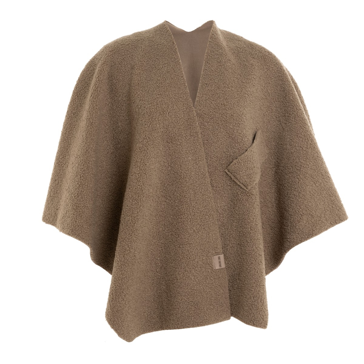 LINA Teddy-Cape | Taupe