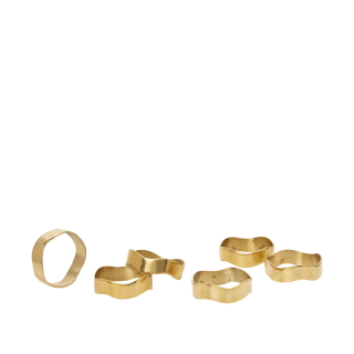 GOLDY WAVE Serviettenring