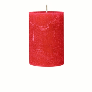 Rot 7/10cm Stumpenkerze