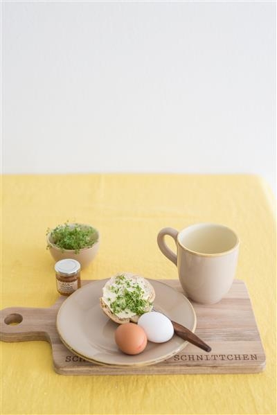 KIESEL Frühstücksteller Grün & Form