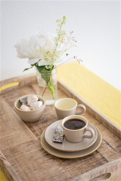 KIESEL Kleine Tasse, Grün & Form